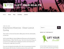 Tablet Screenshot of liftyourhealth.com